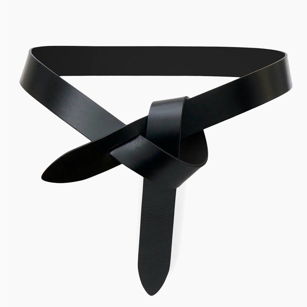 Isabel Marant Black Leather Belt